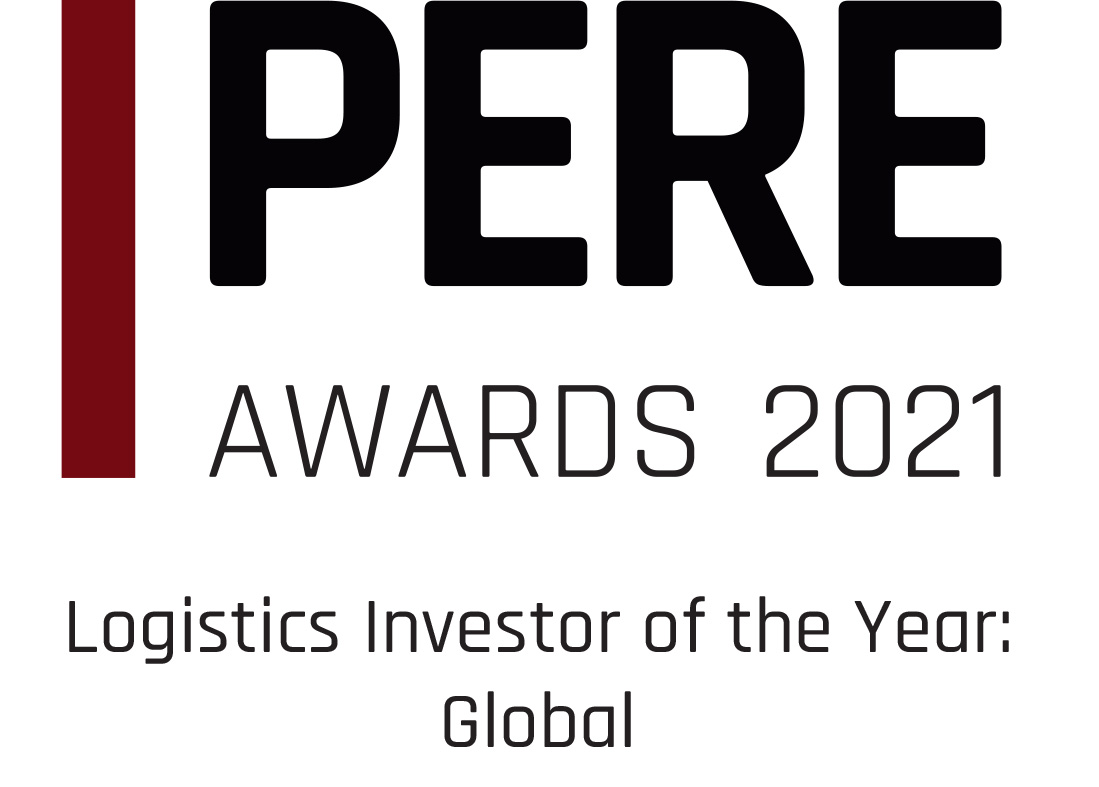 pere awards 2021 Logistics investor of the year global